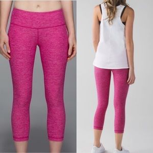 Lululemon Wunder Under Crop